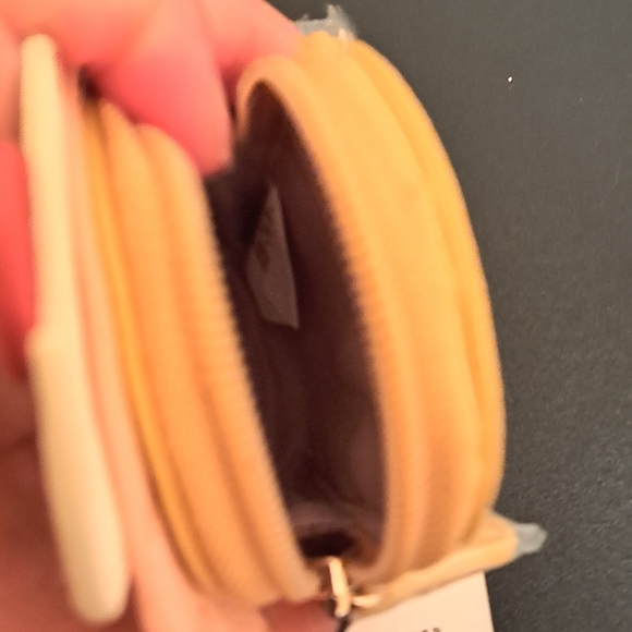 LC Lauren Conrad Ice Cream Key & Card Holder - Pink and Tan NWT - Picture 2 of 3